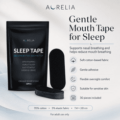 AureliaDream Nežen trak za usta med spanjem, 30 kosov, SleepTape