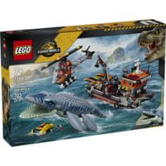 LEGO 77983 Jurassic World Mozazavrov napad na čoln
