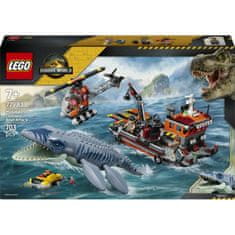 LEGO 77983 Jurassic World Mozazavrov napad na čoln