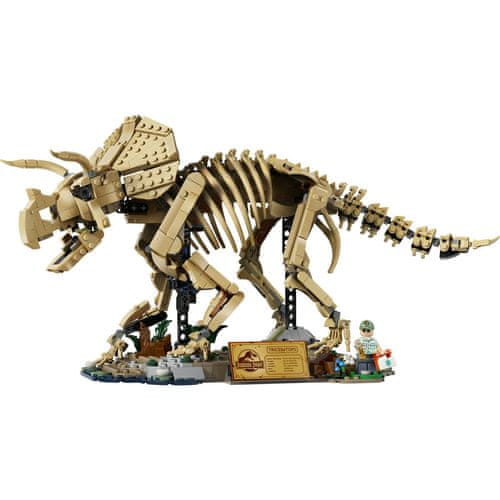 Odkrijte prazgodovinski svet z Lego Triceratopsom