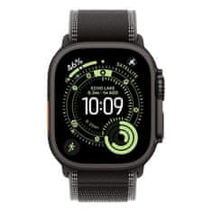 Apple Watch Ultra 3 pametna ura, GPS + Cellular, 49mm, črna, Trail Loop pašček, črn - M/L