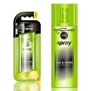 slomart Osvežilec zraka v razpršilu AROMA CAR Lemon 50ml