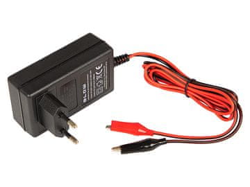 slomart Polnilnik za akumulatorje Blow 12V 2A LED, črn