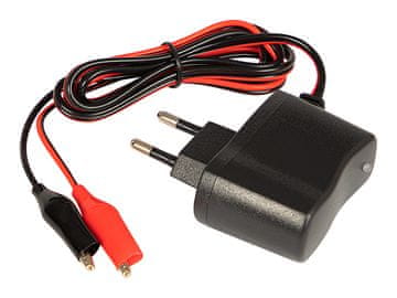 slomart Polnilnik za akumulatorje Blow 6V 1A LED, črn