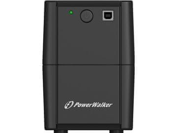 slomart PowerWalker Line-Interactive 850VA neprekinjeno napajanje, 4x IEC C13