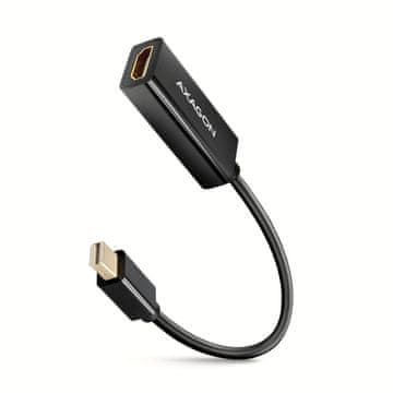 slomart AXAGON RVDM-HI14N pretvornik Mini DP > HDMI 1.4, 4K/30Hz