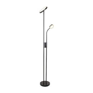 Rabalux Talna svetilka 3240 OPHUS LED Dimmable floor lamp LED/18.5W/230V + LED/4.5W black
