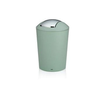 Kela Kozmetična košarica KL-24555 with rotating lid Marta 5 L plastic jade green