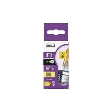 Emos LED žarnica ZF1140 Filament Mini Globe 6W E27 warm white