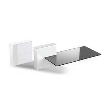 Meliconi Pokrov kabla 480522 WH, GHOST CUBE Shelf cable organizer, 1x shelf, 2x cube