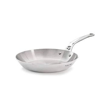 de Buyer Ponev 3724.20, AFFINITY, frying pan, stainless steel, non-deformable, stainless steel handle, dishwasher safe, for all hobs, diameter 20 cm, height 4 cm