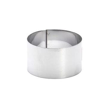 de Buyer Obroč za torto 3989.08, round, diameter 8 cm, stainless steel, smooth inner surface