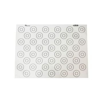de Buyer Silikonska blazinica 4935.40, for macaroons, 40 x 30 cm