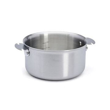 de Buyer Lonec iz nerjavečega jekla 3661.18 ALCHIMY LOQY, stainless steel, diameter 18 cm, volume 1.8 L, curved edge