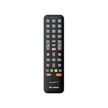 Meliconi Daljinski upravljalnik EASY TV, Universal remote control for 1 TV - black