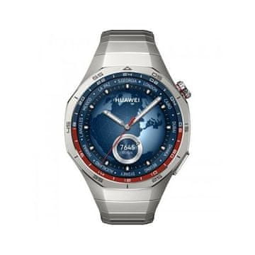 Pametna ura Watch GT 5 Pro 46 mm - Titanium + Titanium Strap