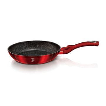 Berlingerhaus Ponev z marmorno površino BH-1251 20 cm bordo kovinska vrvica