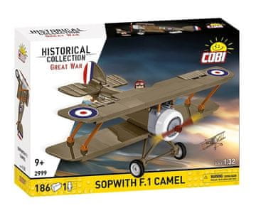 slomart Cobi Klocki letalo Sopwith F.1 Camel