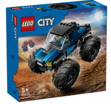 CITY LEGO City 60402 Modri pošastni tovornjak