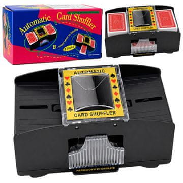 Lean-toys Avtomatski mešalnik kart, elektronski, 2 kompleta kart