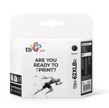 slomart TB Print črn črnilo za HP OfficeJet 5740 TBH-62XLBR BK (obnovljeno)