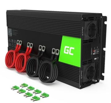 slomart Green Cell INV11 pretvornik 12V/230V 2000W/4000W čisti sinus