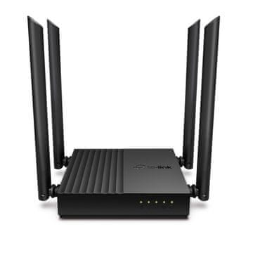 slomart TP-Link Archer C64 usmerjevalnik AC1200, črn