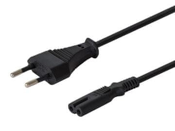 slomart Savio CL-97 napajalni kabel 8ka 2-pin 1.2m, komplet 10 kosov