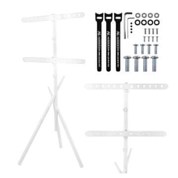 slomart Maclean MC-182 W TV stojalo za tla, belo