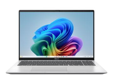 ASUS Vivobook prenosnik, Qualcomm Snapdragon X X1-26, 16GB, SSD512GB, W11H (90NB15Z2-M00C30) X1607QA-MB055W