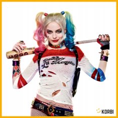 Korbi Set začasnih tetovaž Harley Quinn, 42 kos