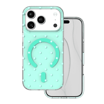 Onasi PolkaPop MagSafe ovitek za iPhone 17 Pro Max / iPhone 18 Pro Max mint