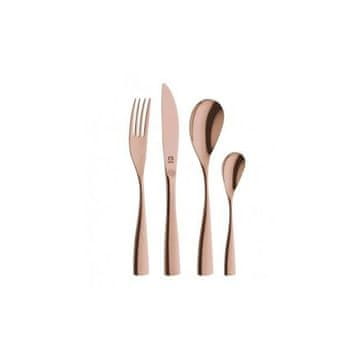 CS Solingen Komplet jedilnega pribora CS-080181 nerjaveče jeklo 24 kosov BOCHOLT ROSEGOLD