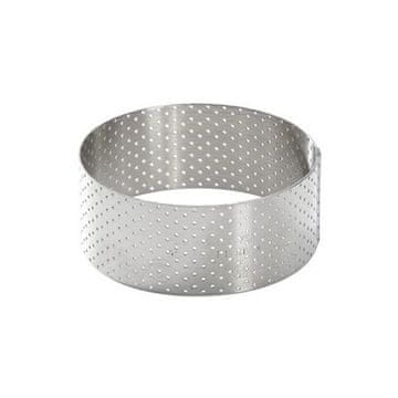 de Buyer Okvir za peko 3098.00, round, perforated, punched, diameter 8.5 cm, height 3.5 cm, straight edge
