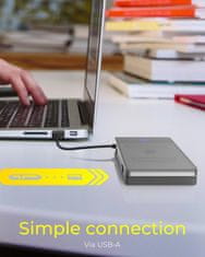 IcyBox IB-AC603B-U3 USB 3.2 ohišje/adapter za HDD/SSD 2,5" SATA disk