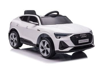AUTONA LEAN CARS QLS-6688 Audi E-Tron otroški avto na akumulator, LED luči, MP3, bel