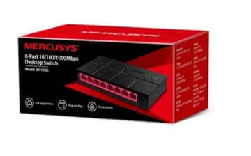 Mercusys Mercusys MS108G mrežni preklopnik, 8x Gigabit