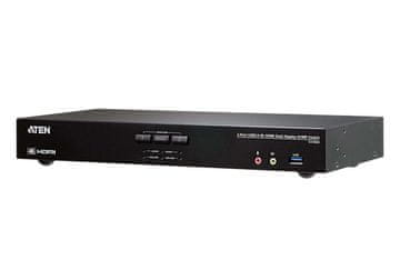 slomart ATEN CS231 KVMP preklopnik 2-portni USB 3.0 4K HDMI Dual Display