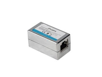 slomart Lanberg Adapter RJ45 x2 kat.6 srebrn