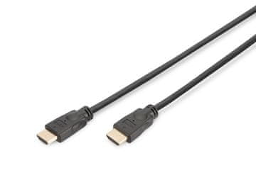 slomart Digitus DA-70837 HDMI kabel HighSpeed z Ethernetom 5m črn