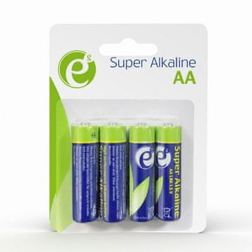 slomart Gembird alkalne baterije AA, komplet 4 kosov