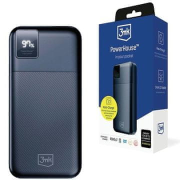 slomart 3mk Protection PowerHouse 20000mAh power bank, črna