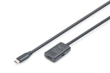 slomart Digitus DA-70867 aktivni USB-C podaljšek 5m, USB 3.2 Gen1, 5Gbps