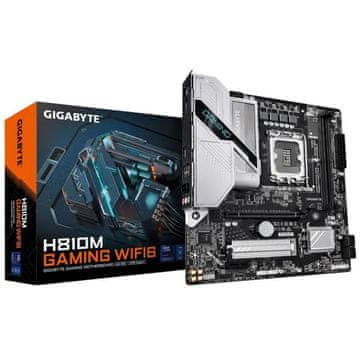 slomart GIGABYTE H810M GAMING WIFI6 matična plošča, LGA 1851, Wi-Fi 6