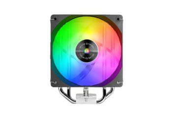 slomart Mars Gaming MCPU-X4ARGB hladilnik procesorja 120mm PWM, 4 toplotne cevi, ARGB, črn