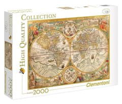 Clementoni Puzzle - zemljevid Antic, 2000 kosov
