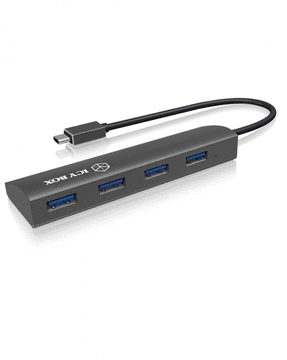 IcyBox IB-AC-6405C USB-C hub na 4x USB-A