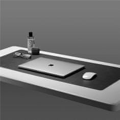 Spigen DeskPad LD302 podloga za mizo, Velo Leather, črna (APP04762)