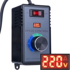 shumee 4000W regulator hitrosti motorja/moči/napetosti v ohišju z 230V vtičnico
