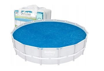 Bestway Solarna prevleka za bazen z okvirjem 462 cm #58253